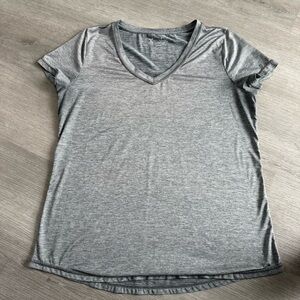 Classic Heather Gray V-Neck Tee